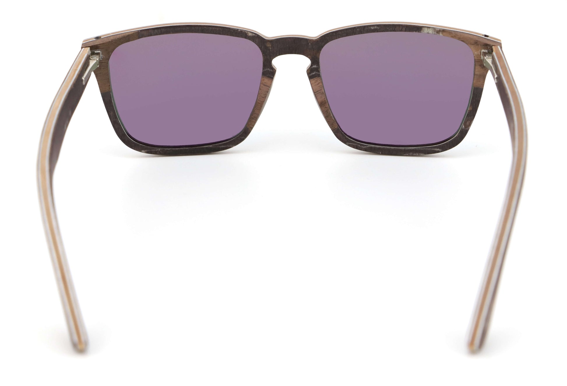Samara Green Coco Loco wooden eco sunglasses back
