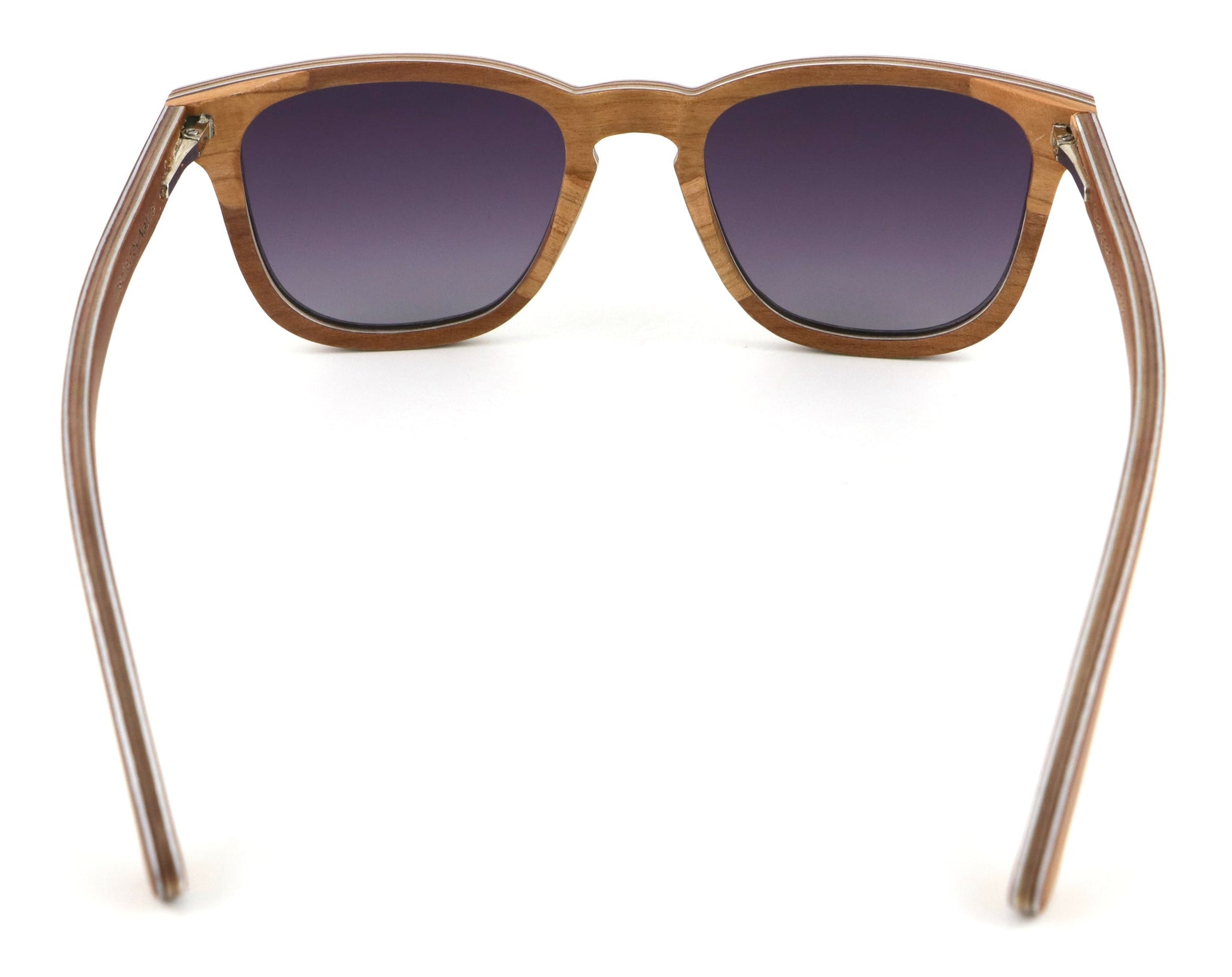 Manzanillo Coco Loco wooden eco sunglasses back