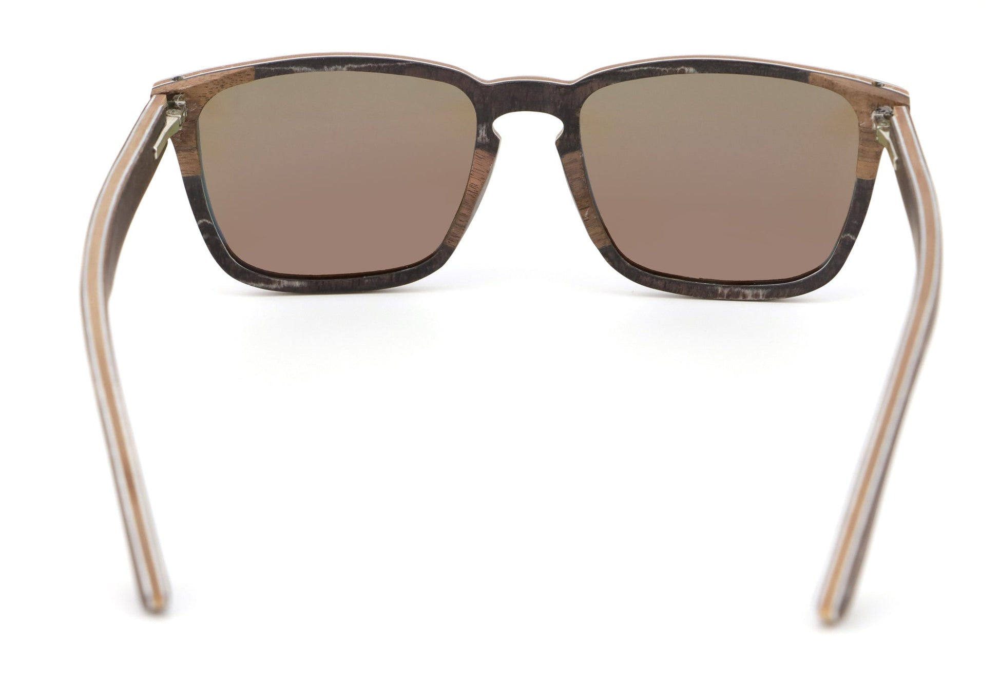 Samara Blue Coco Loco wooden eco sunglasses back