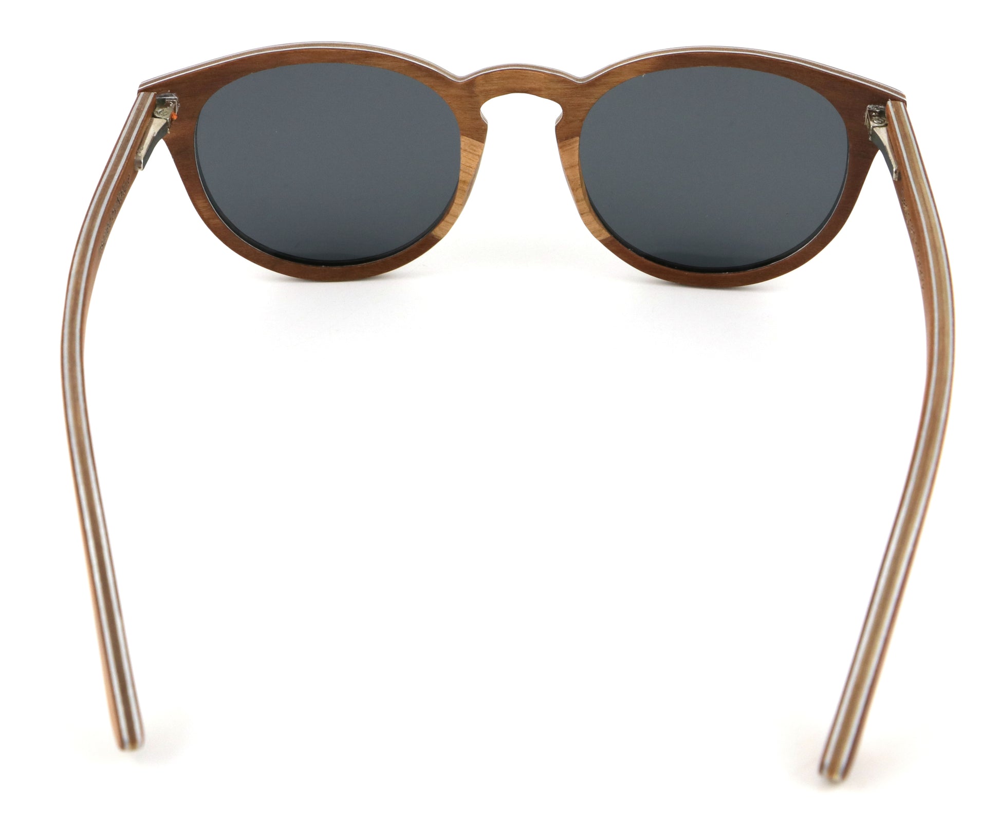Fortuna Brown Coco Loco wooden eco sunglasses back