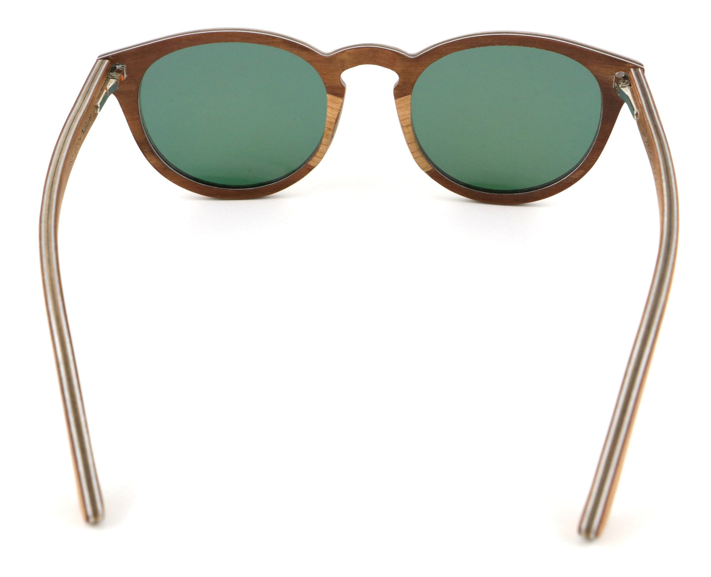 Fortuna Pink Coco Loco wooden eco sunglasses back