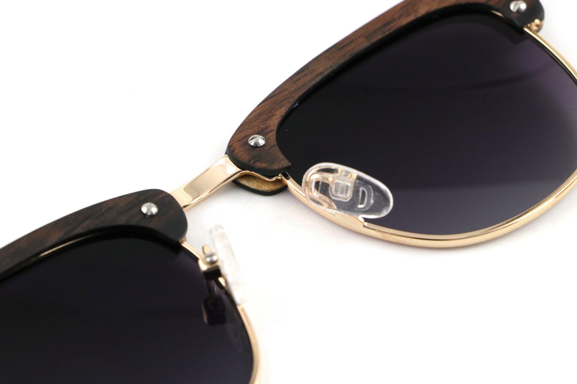 Tamarindo Coco Loco wooden eco sunglasses back lens